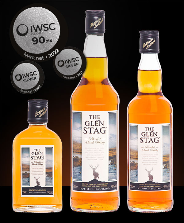 Bottled-Whisky Award Winning Glen Stag
