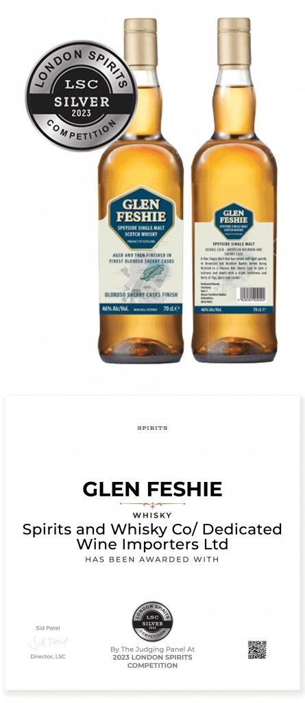 Award winning Scotch Whisky, Glen Feshie by The Spirits & Whisky Company